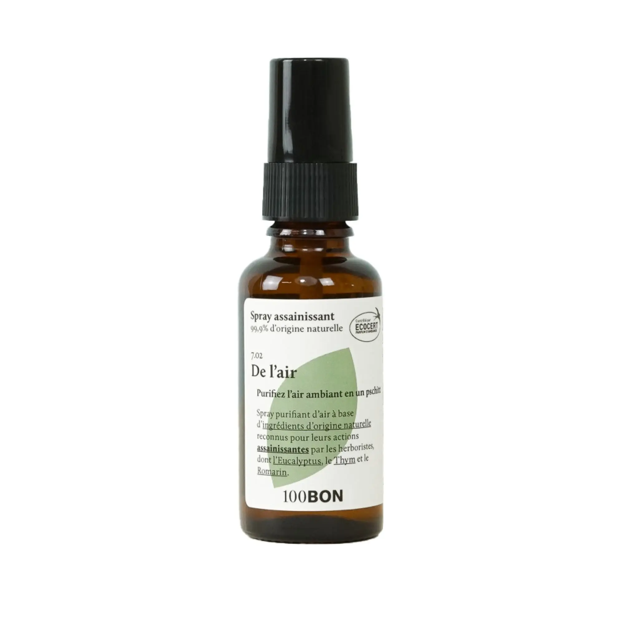 100BON - De l'air Spray assainissant naturel- Parfum d'intérieur