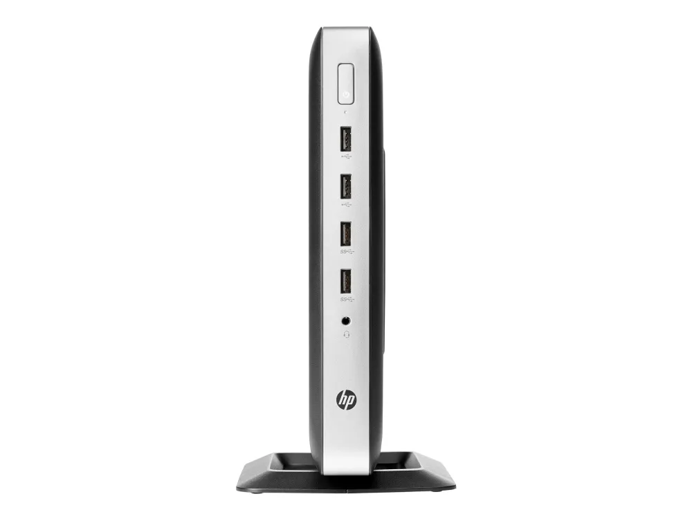 HP t630 - Tynd klient - tower - 1 x GX-420GI op til 2.2 GHz - RAM 4 GB - flash 32 GB - Radeon R7E - Gigabit Ethernet - Bluetooth, 802.11a/b/g/n/ac - Win Embedded Standard 7E 32-bit - skærm: ingen - tastatur: dansk - TAA-kompatibel