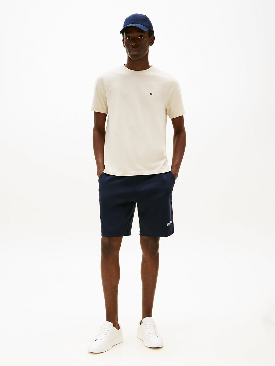 TOMMY HILFIGER<br>Camiseta grossa e reta