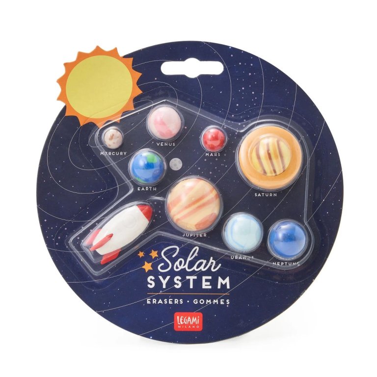 Legami Radiergummi Solar System, Set