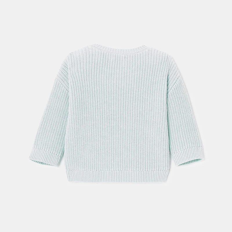 Pull tricot maille perlée bleu mixte Absorba Bleu