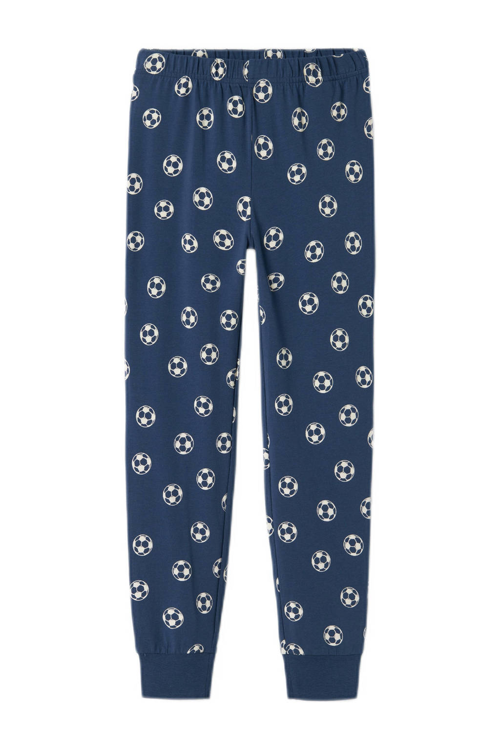 NAME IT pyjama NKMNIGHTSET FOOTBALL donkerblauw/wit
