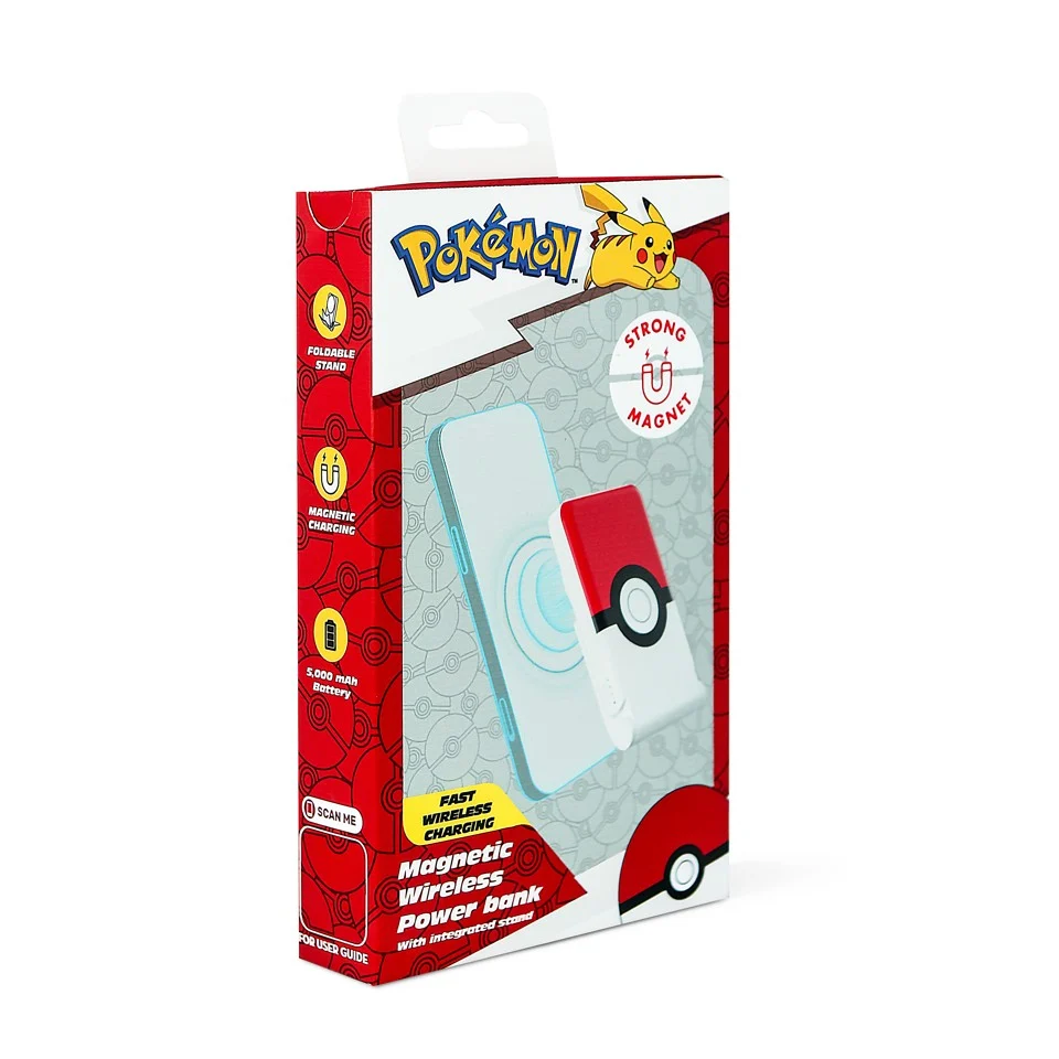 OTL - Pokemon Pokeball wireless magnetic power bank