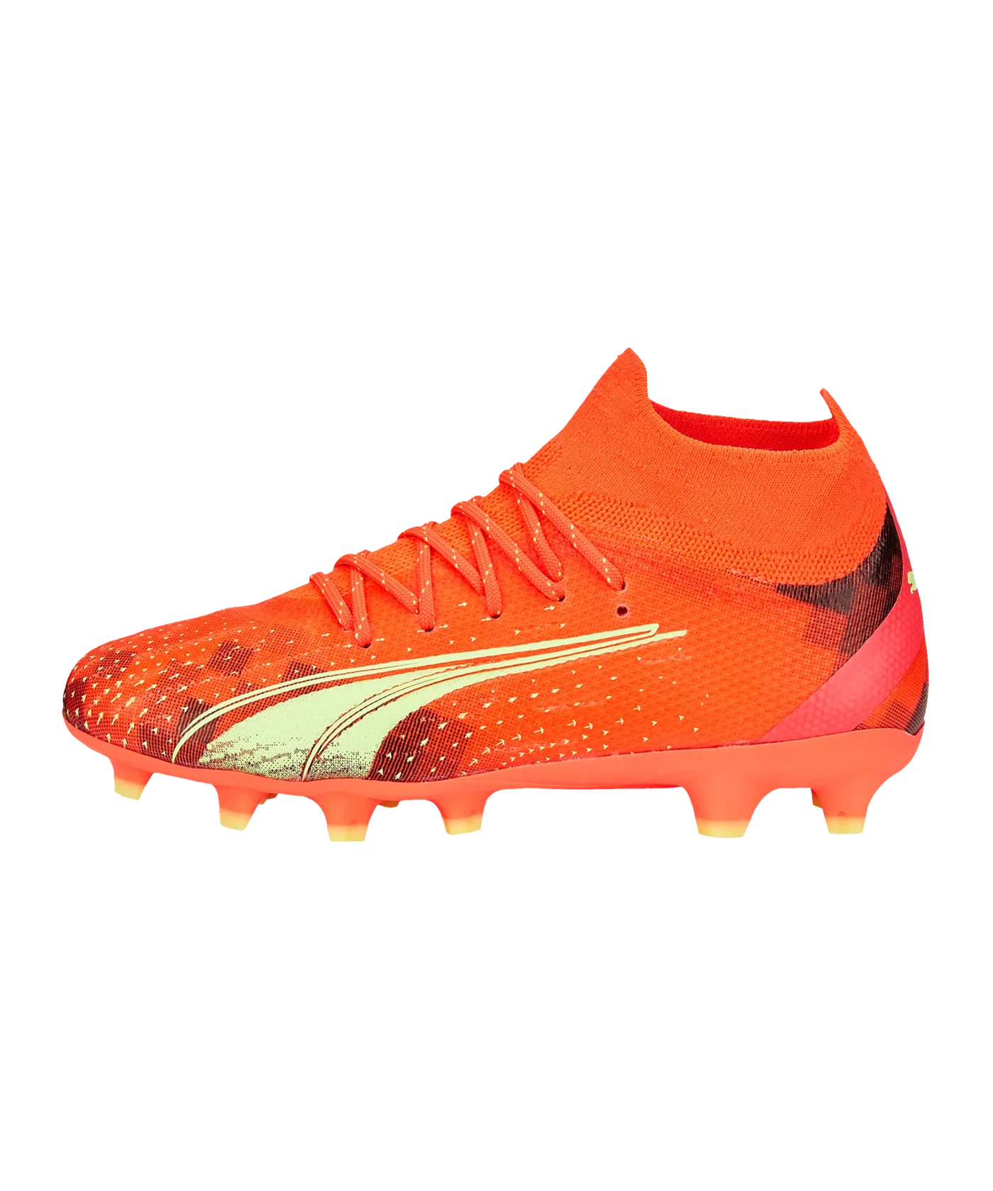 PUMA ULTRA Pro FG/AG Fearless Jr Kids Orange F03