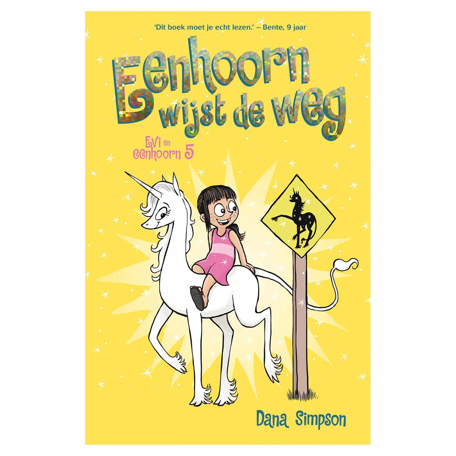 Evi en Eenhoorn 5 - Eenhoorn wijst de weg