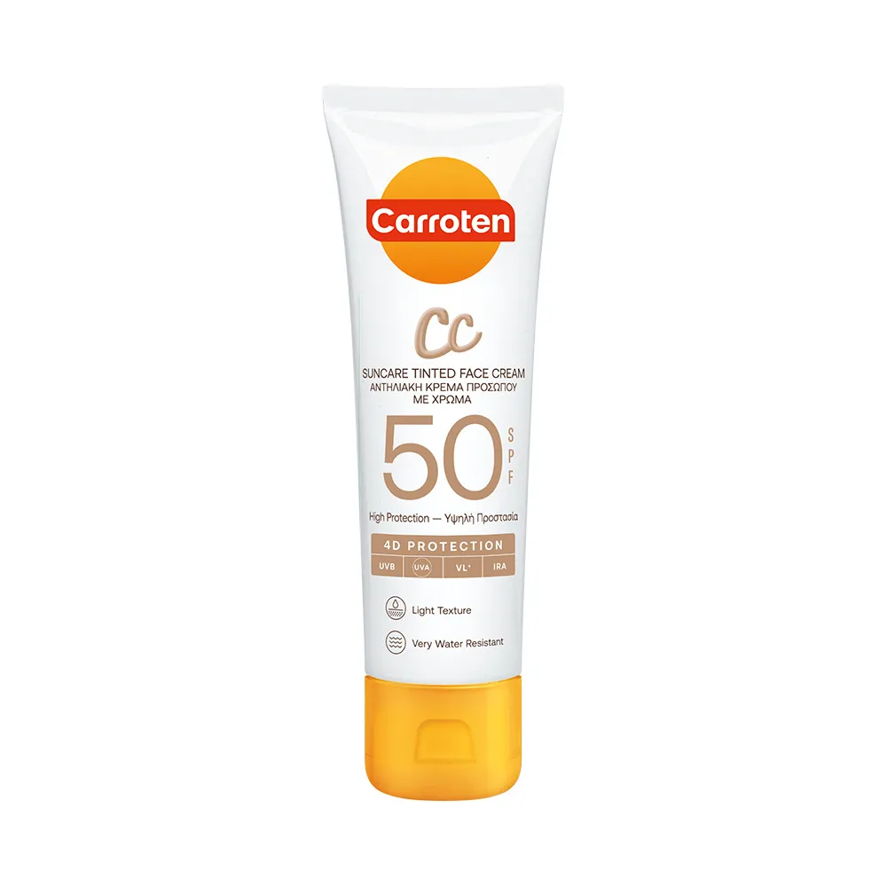 Carroten Face CC Cream SPF 50 - 50 ml.