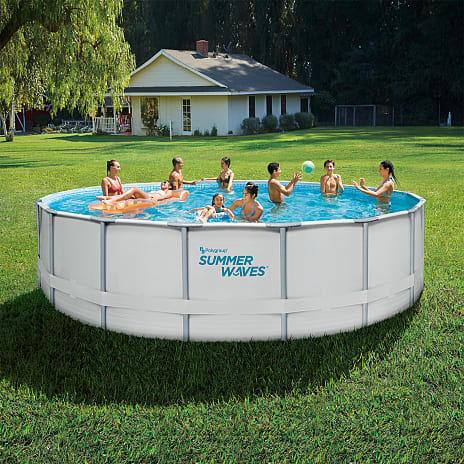 Polygroup Frame Pool med tilbehør - 27.406 liter