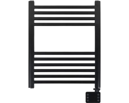 Handdoekverwarmer EUROM badkamerradiator 60 x 50 cm 400 W glanzend zwart