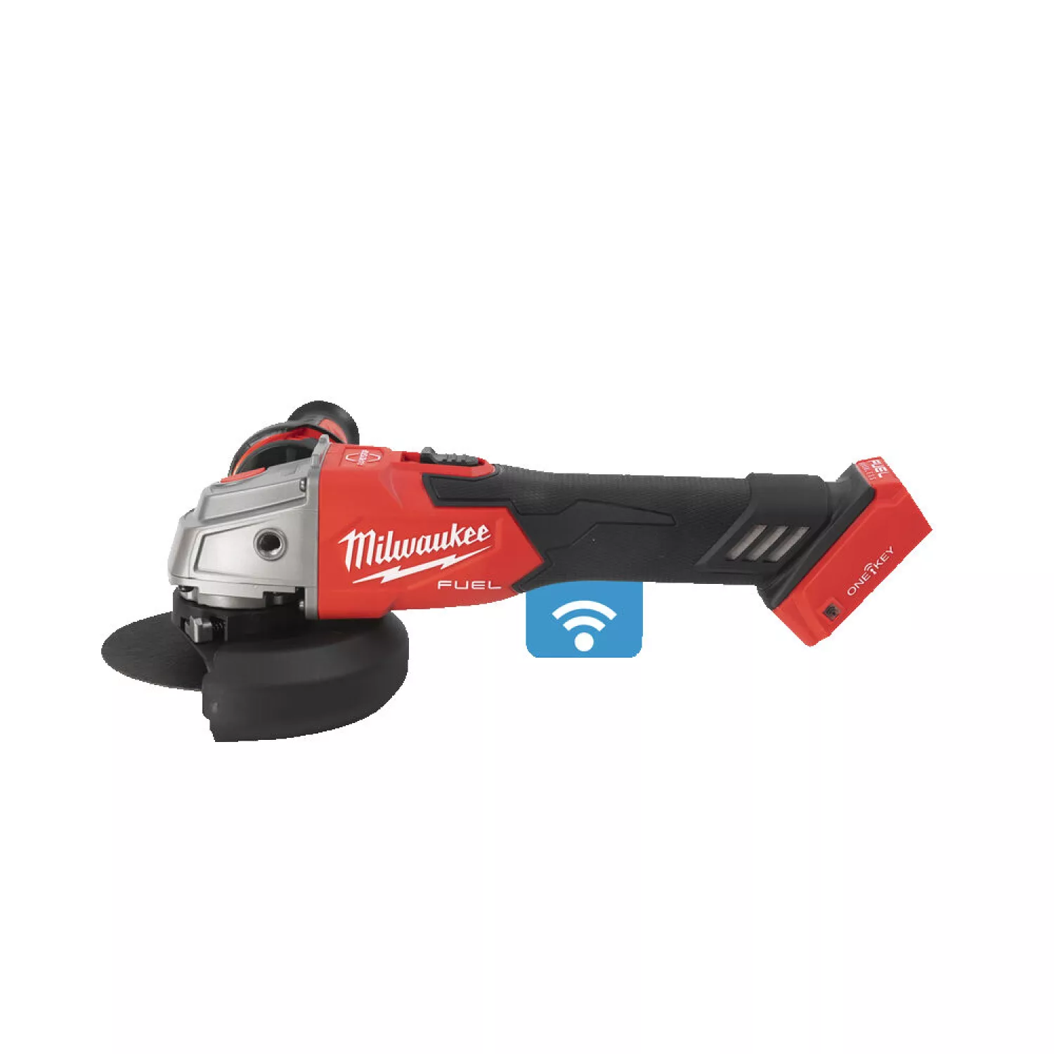 Milwaukee M18 ONEFSAG125XB-0X M18 FUEL™ ONE-KEY™ 18V Li-ion accu haakse slijper body in HD box - 125 mm - koolborstelloos