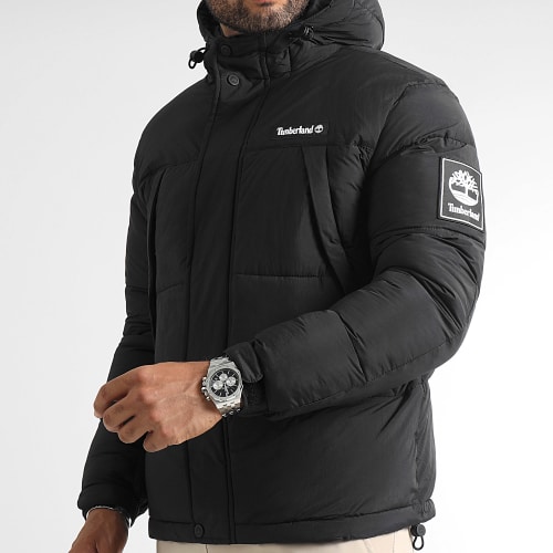 Doudoune Capuche Outdoor Archive A6S41 Noir