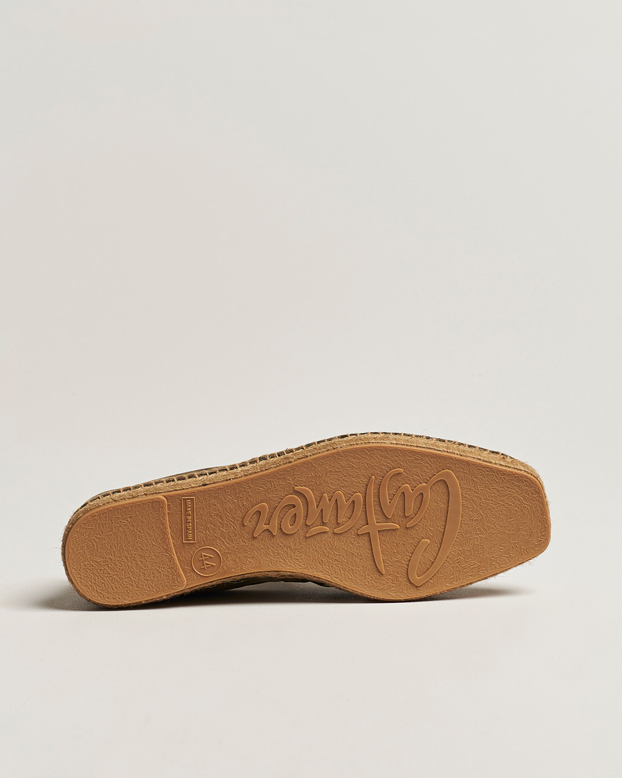 Castañer Pablo Casual Suede Espadrilles Verde Bosque
