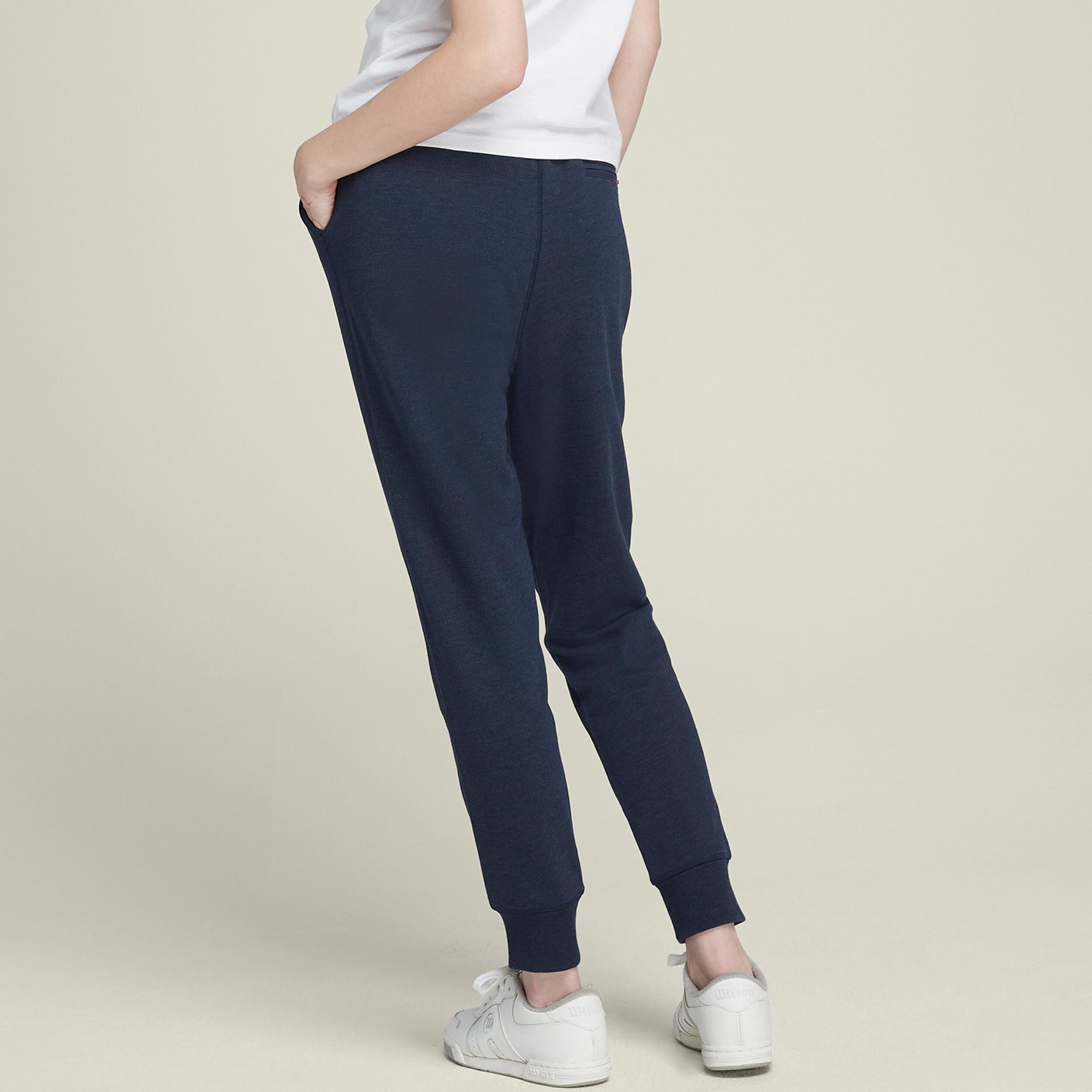 Wilson Slim Jogger Pantalon Survêtement Femmes - Bleu Foncé