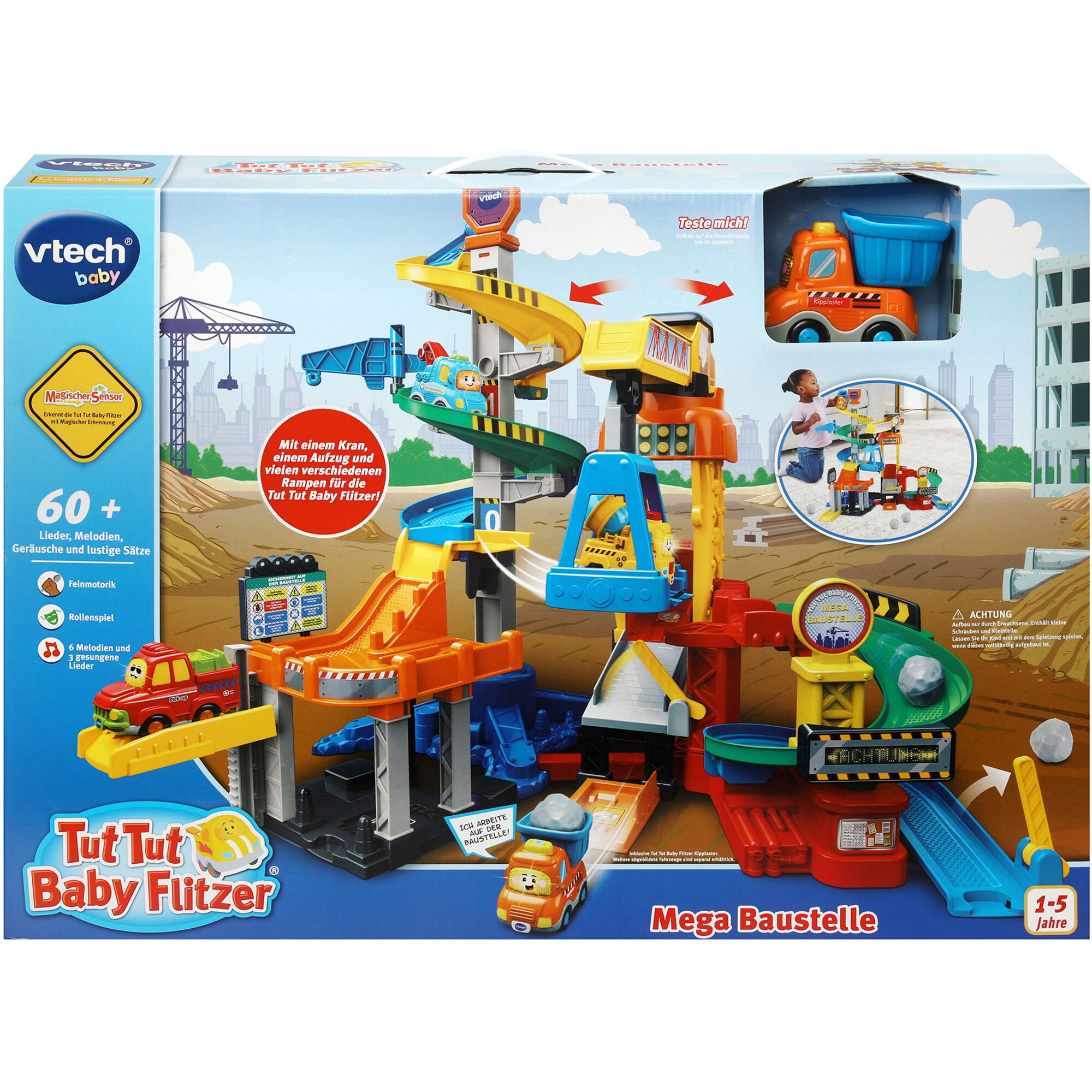 Vtech Spielgebäude Tut Tut Baby Flitzer - Mega Baustelle