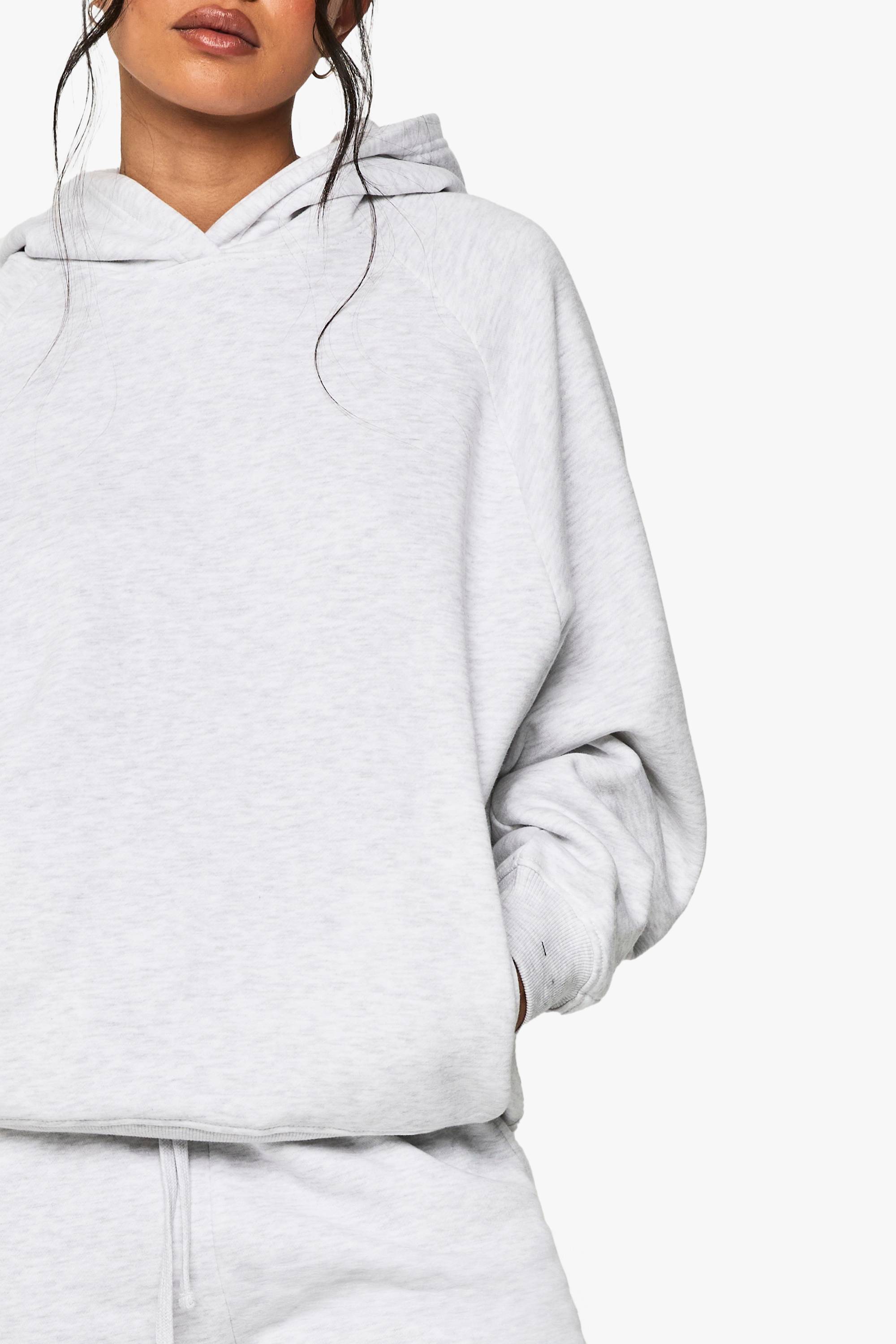 boohoo Sweat à capuche oversize à couture raglan