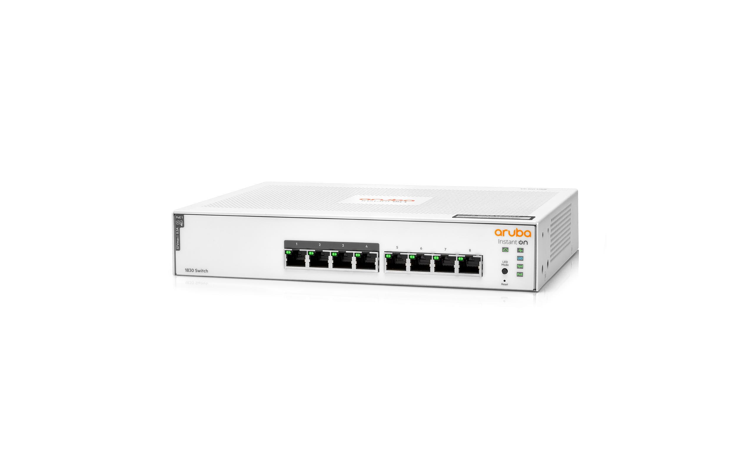 PoE+ Switch Aruba Instant On 1830-8G 8 Port<br>Aruba Instant On 1830