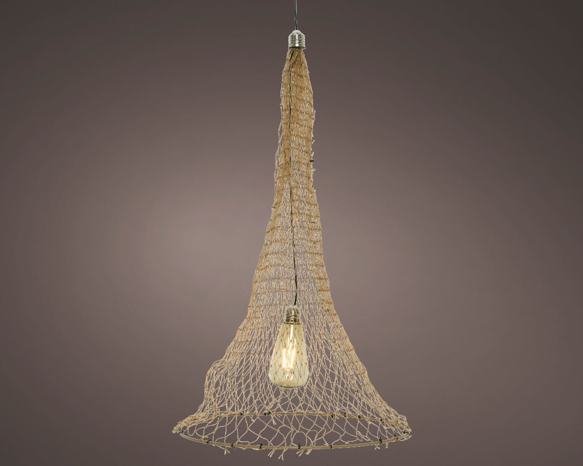 Decoris solar tuinverlichting Victor naturel D 36 H 60 cm