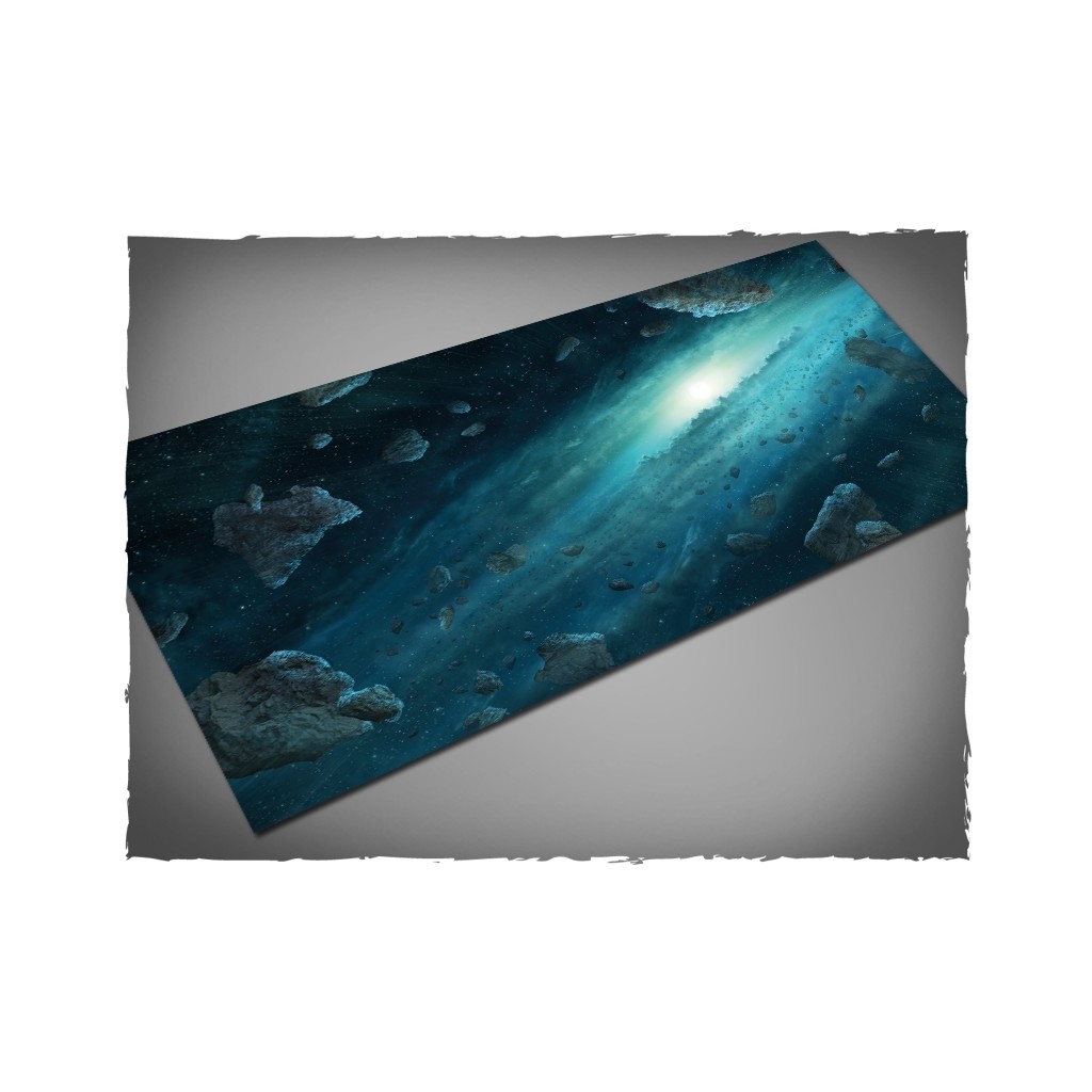 Terrain Mat PVC - Asteroid Field - 90x180