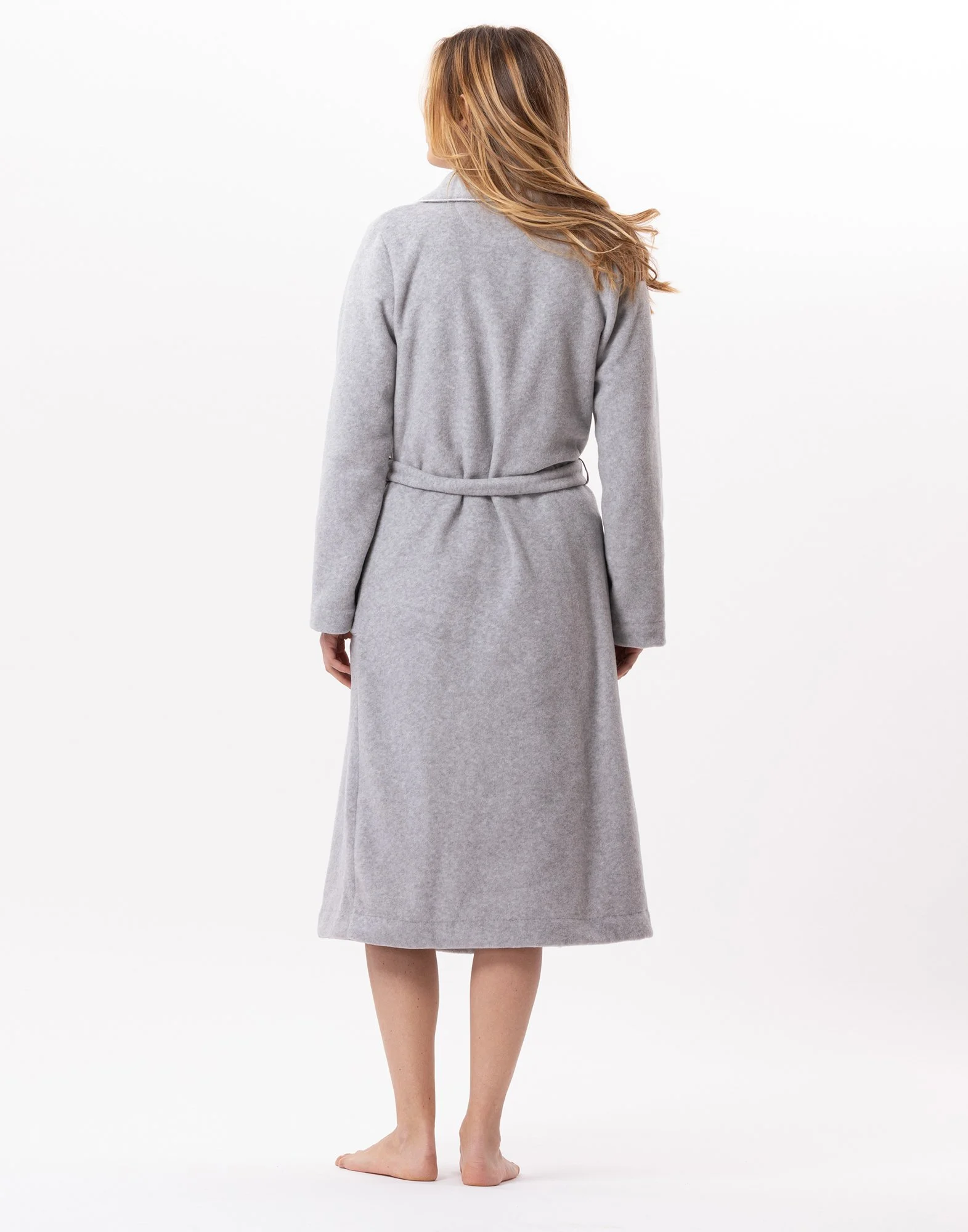 ESSENTIEL 865 - Peignoir en polaire | Gris