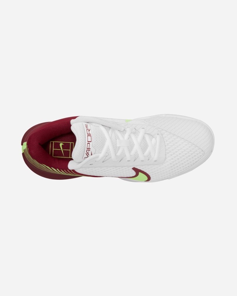 Chaussures de tennis Nike NikeCourt Air Zoom Vapor Pro 2 Blanc & Rouge pour homme