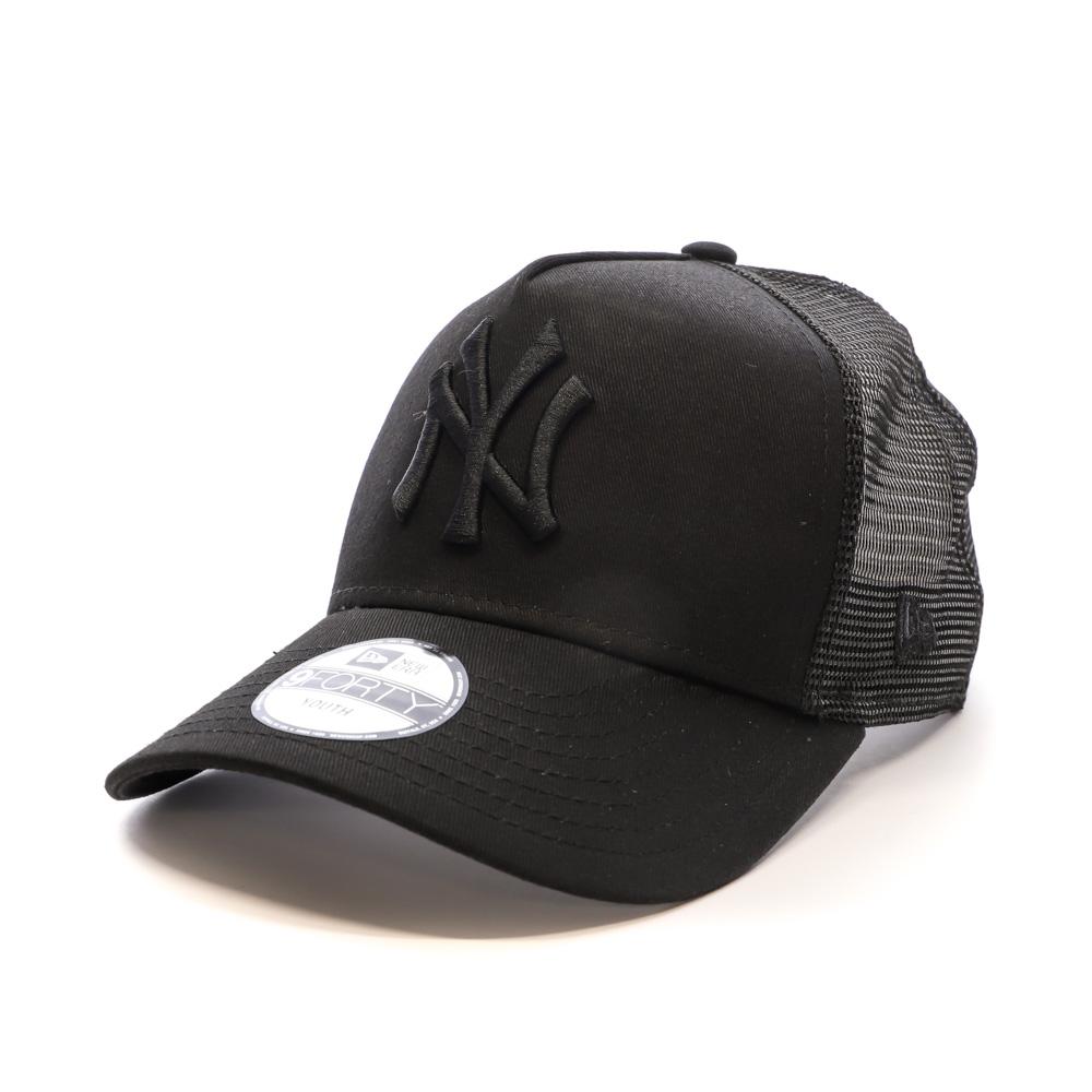 New Era Casquette Noir Garçon New Era Clean 940 Trucker Neyy