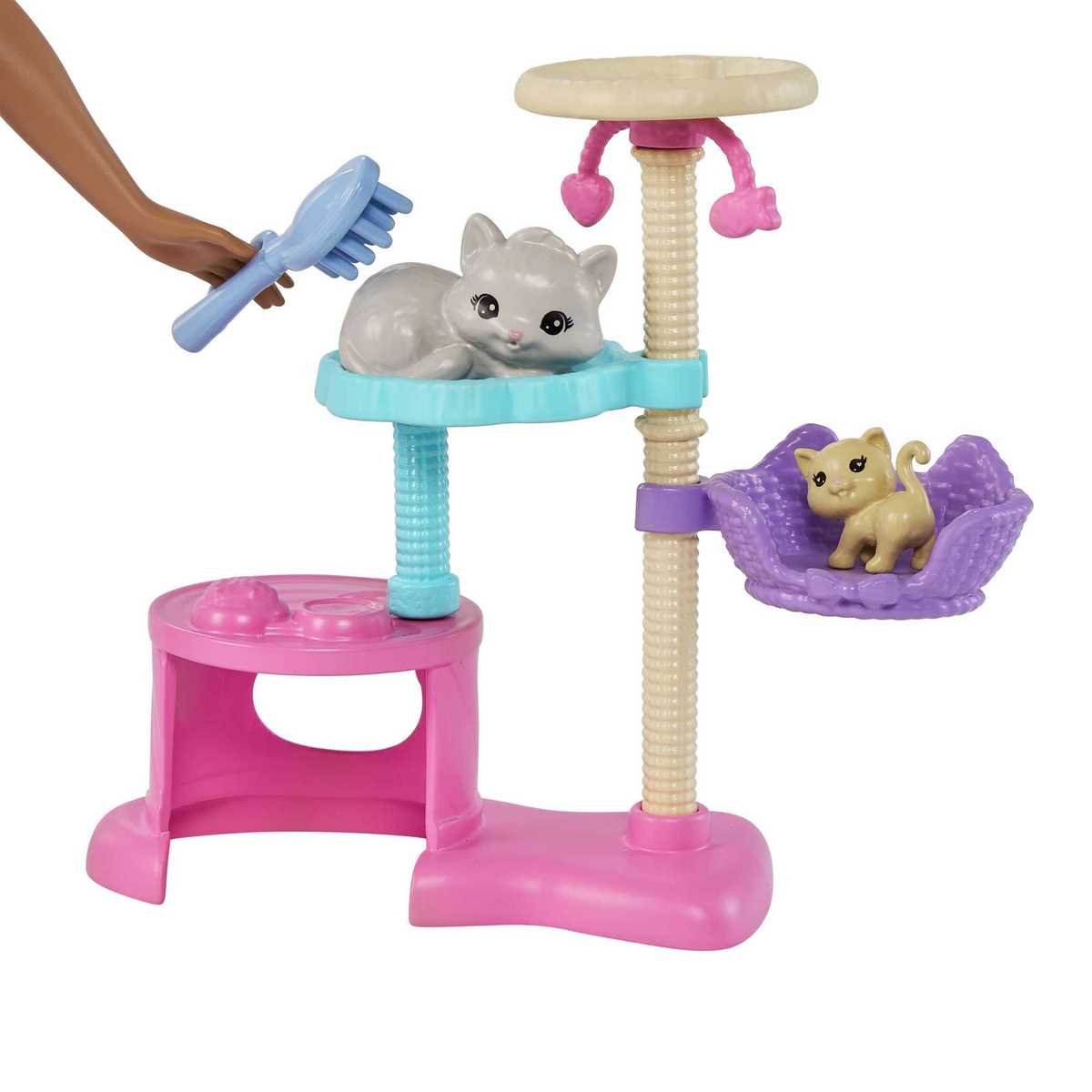 Coffret Barbie L’arbre à chats