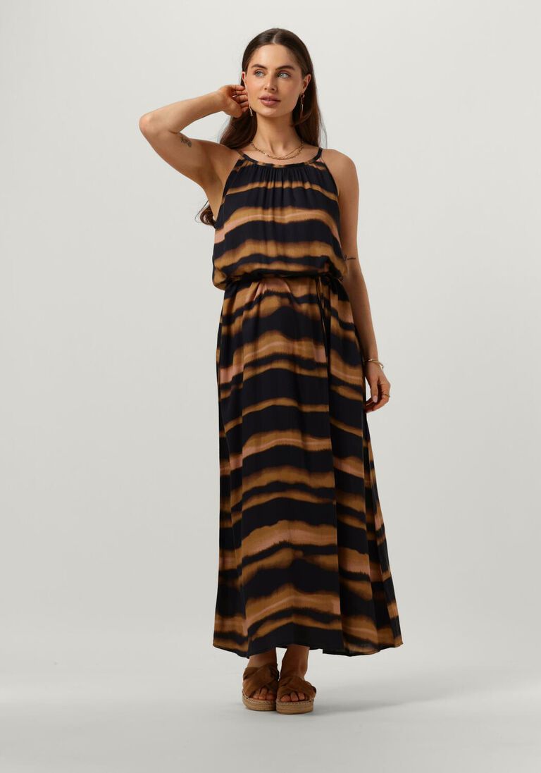 MINUS zwarte minus maxi jurk gavia halterneck maxi dress