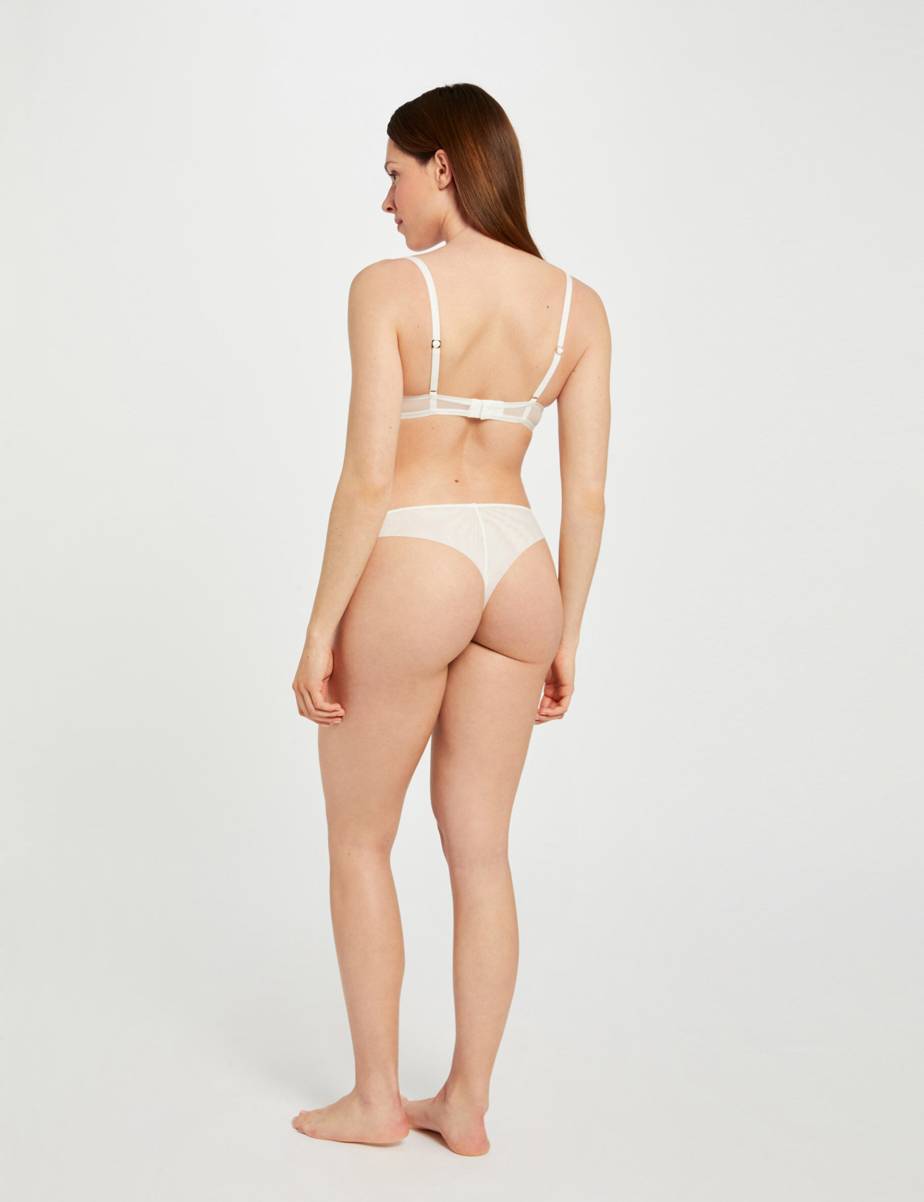 Soutien-gorge coques ivoire femme - ivoire