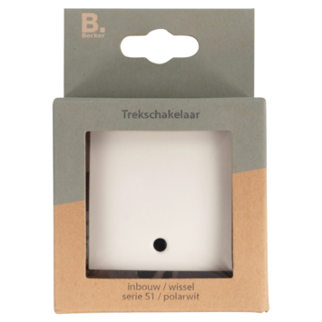Berker S.1 Trekschakelaar Wit