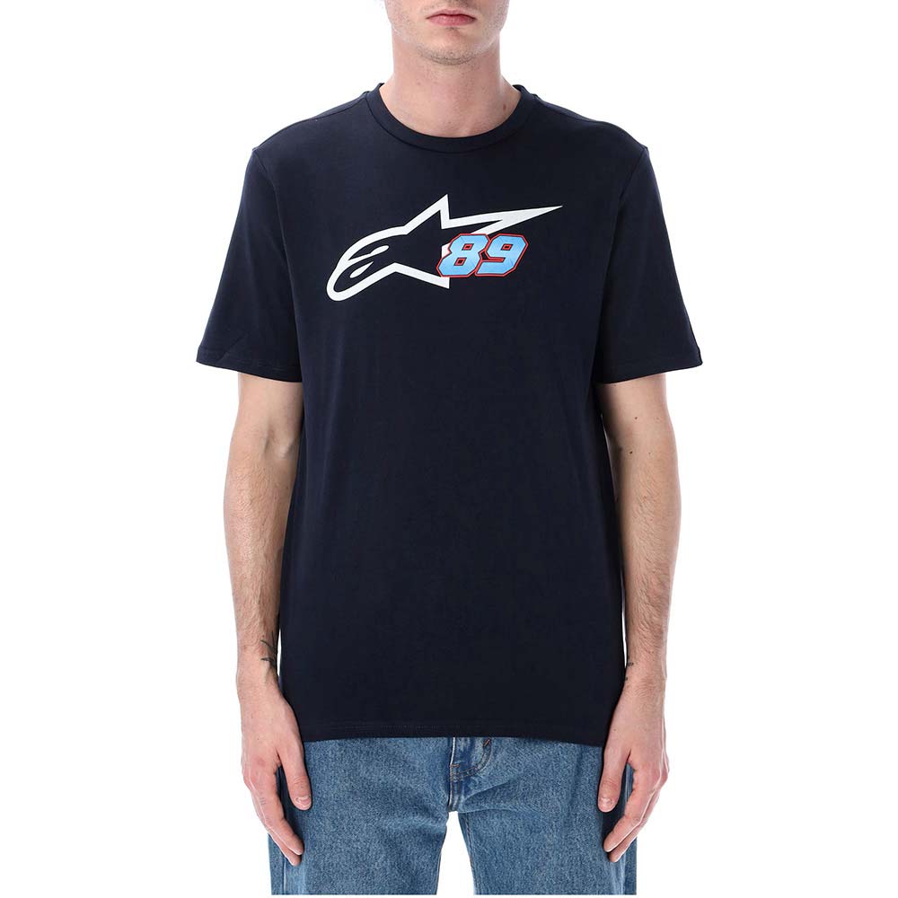 jorge martin - T-shirt Dual 89 Alpinestars Bleu