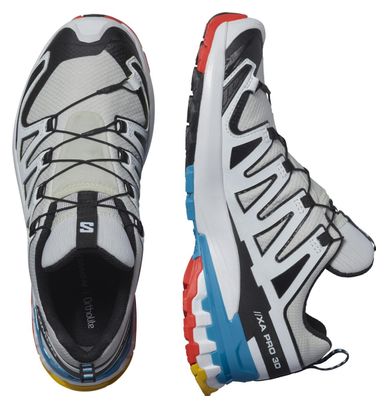 Chaussures de Trail Salomon XA Pro 3D V9 GTX Blanc Multicolore Femme