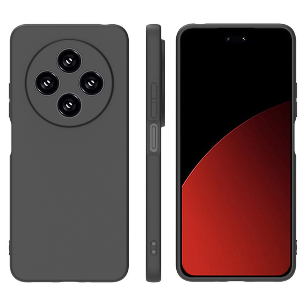 Xiaomi Redmi 14C 4G Gummi Case Hülle Matt - Schwarz