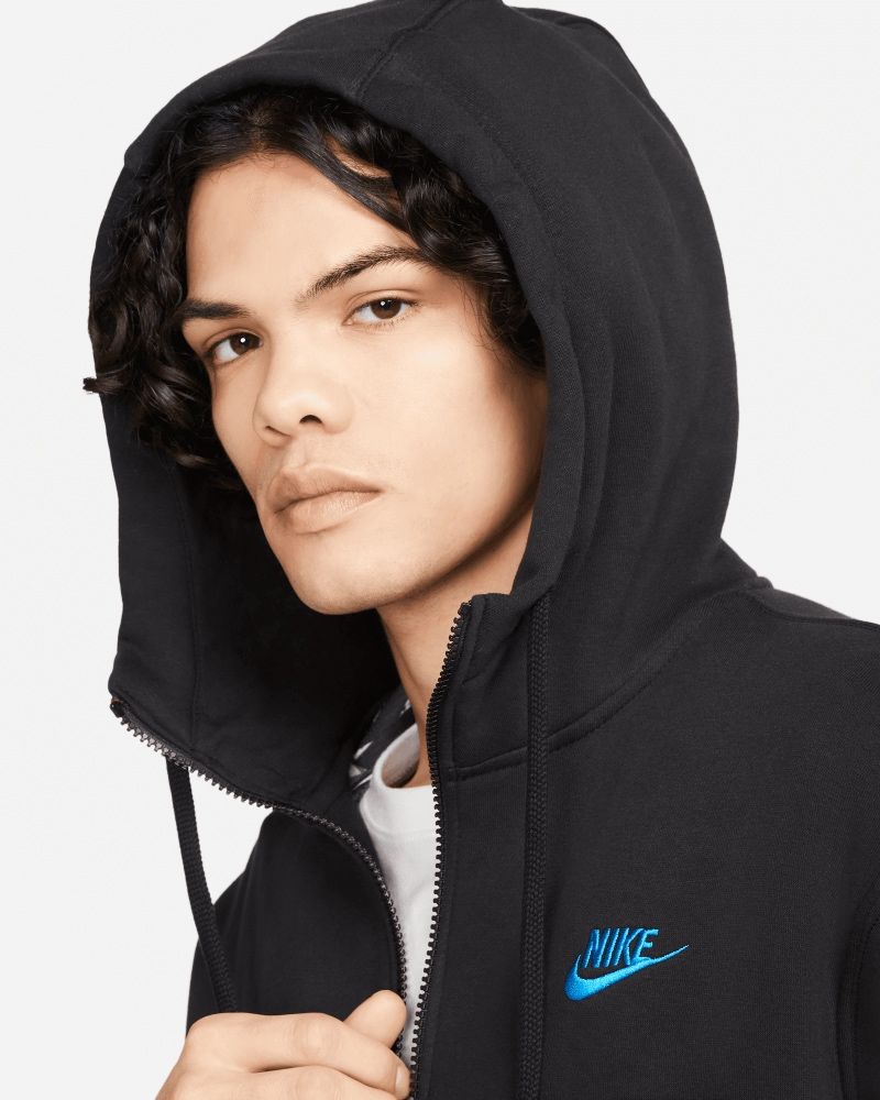 Sweat à capuche Nike Sportswear Club Noir pour homme