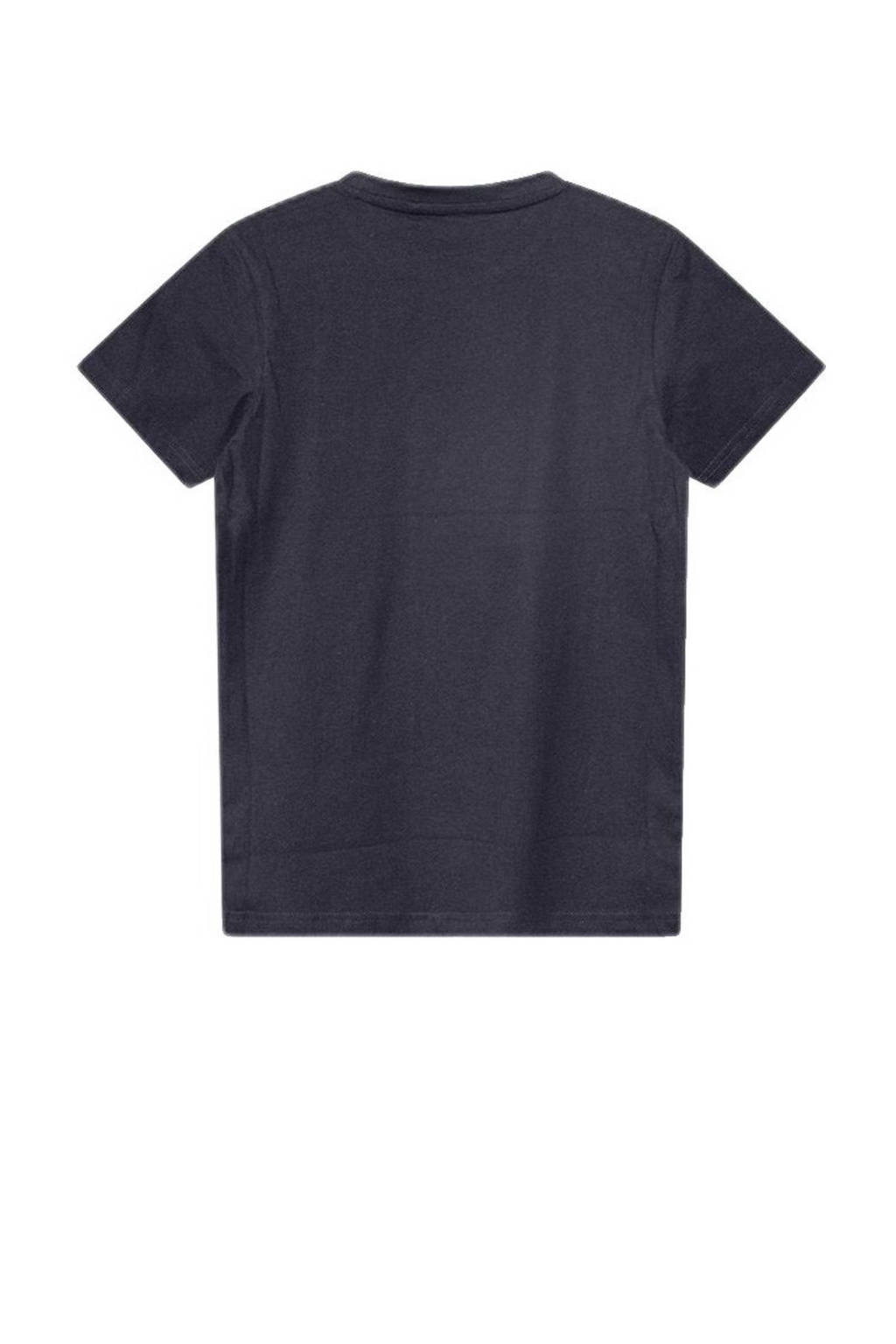 Bellaire T-shirt met logo donkerblauw