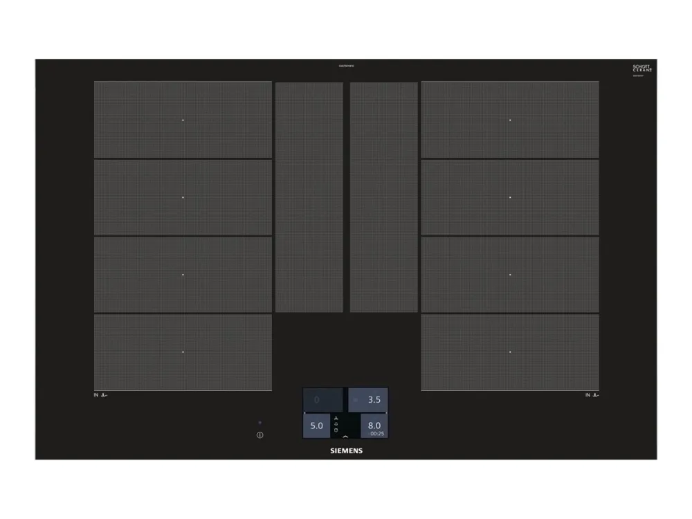 Siemens EX875KYW1E med HomeConnect og TFT farvedisplay og cookConnect