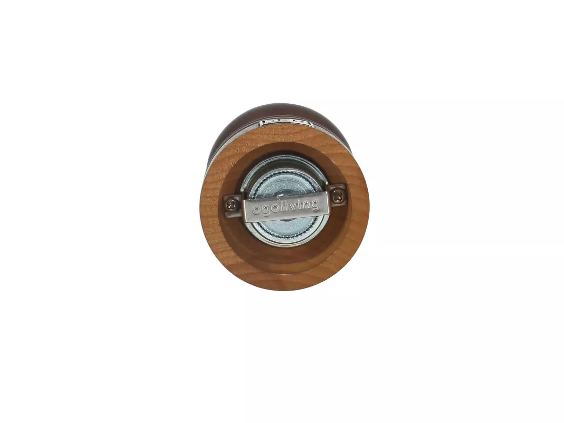 Ogo Living - Moulin A Poivre 10cm Bois Naturel Professionnel