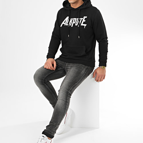 Sweat Capuche Alvenger Noir