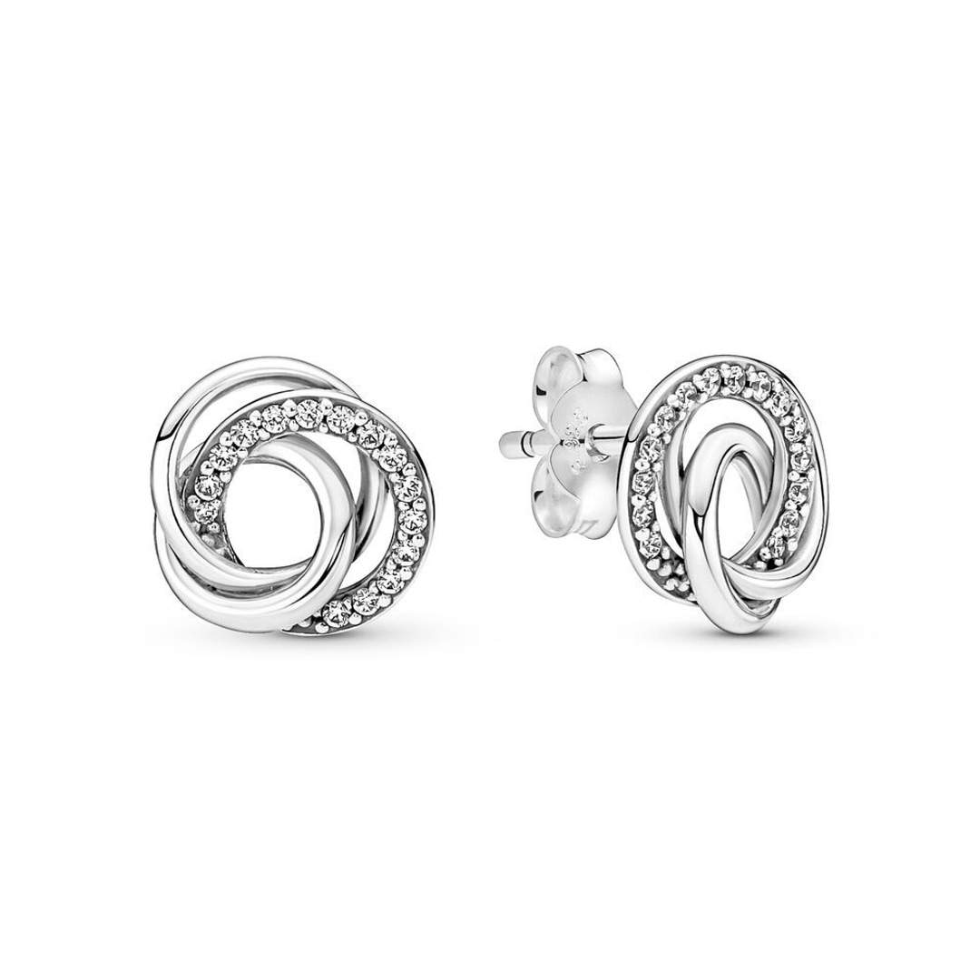 Pandora Timeless Familie Für Immer Verschlungene Ohrstecker