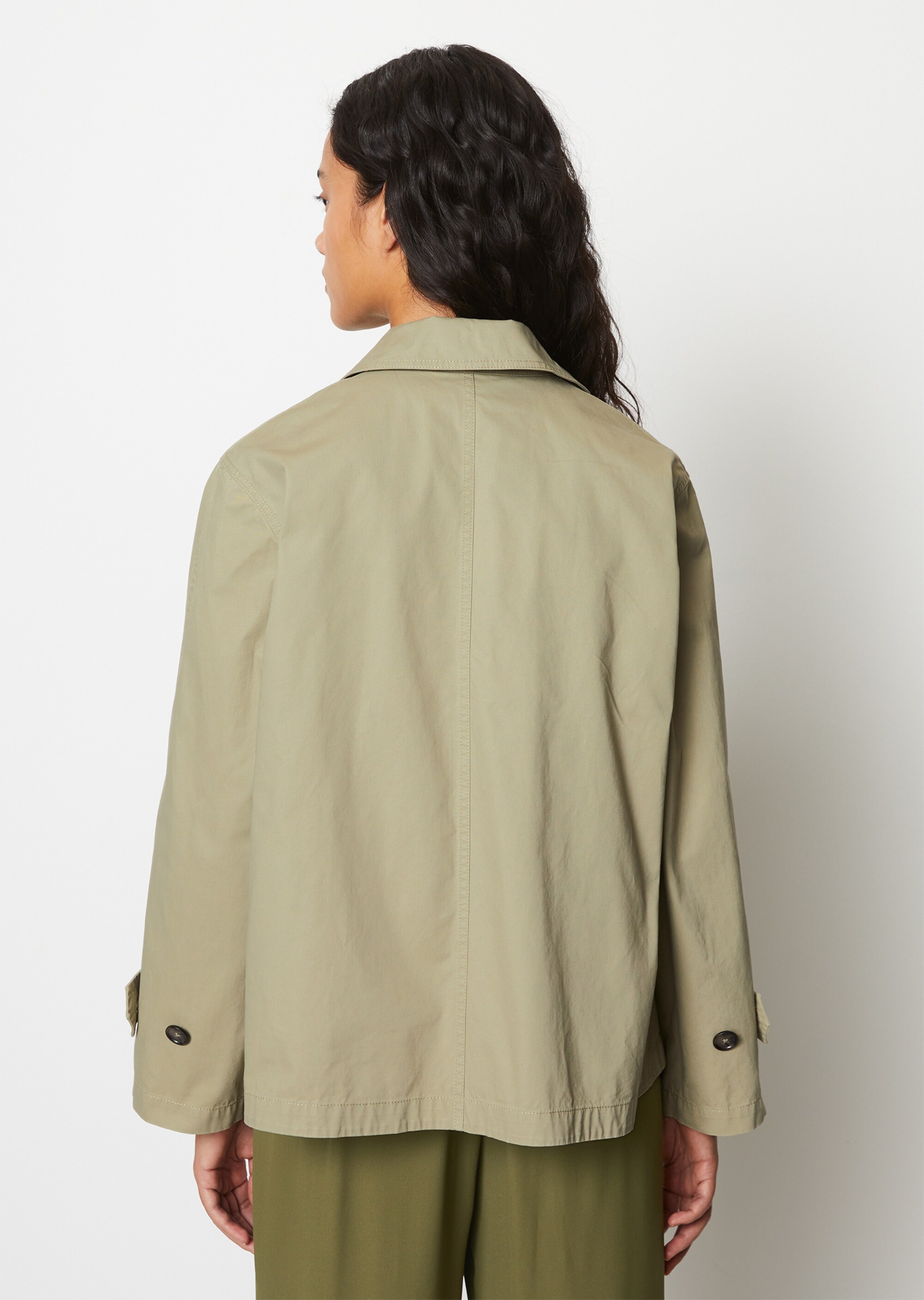Cabanjacke relaxedaus Organic Cotton-Twill