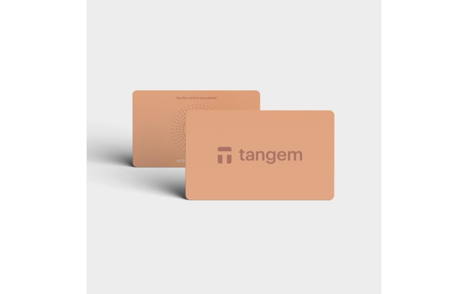Tangem 2.0 + 50 CHF BTC Voucher Bitcoin 3 Card Set<br>Sichere Krypto-Verwahrung mit Backup-Karten und Bitcoin-Gutschein