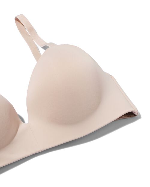 soutien-gorge préformé sans armatures recyclé/micro beige