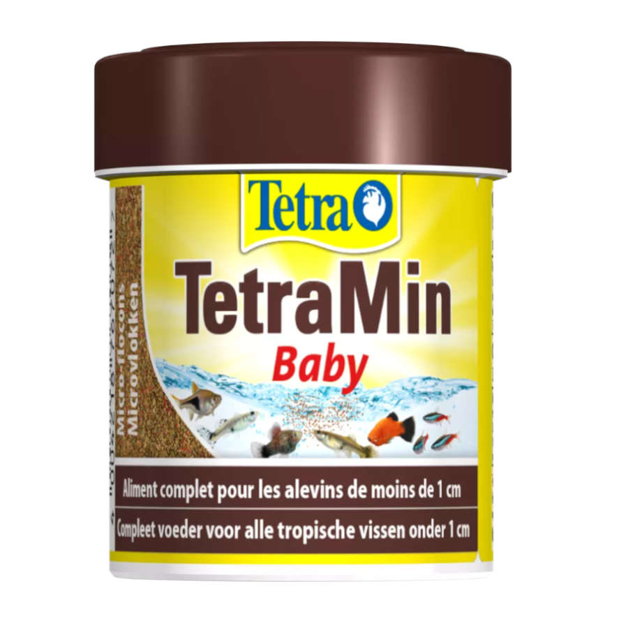 Flocos de peixe Tetra Min Baby Micro