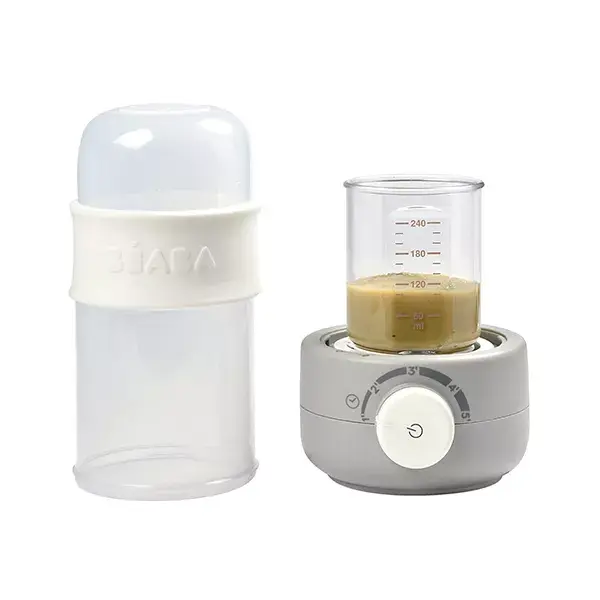 Aquecedor de mamadeiras a vapor Béaba Baby Milk Second Grey