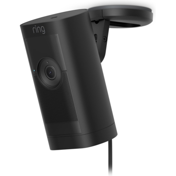 Ring Stick Up Camera Pro Plug-in Zwart
