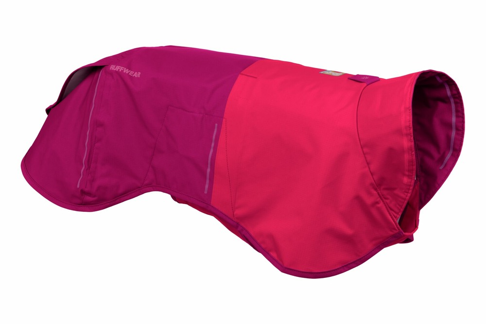 Veste imperméable étanche et coupe-vent sun shower™ avec passage pour la laisse. Couleur: hibiscus pink (rose), taille: xxs