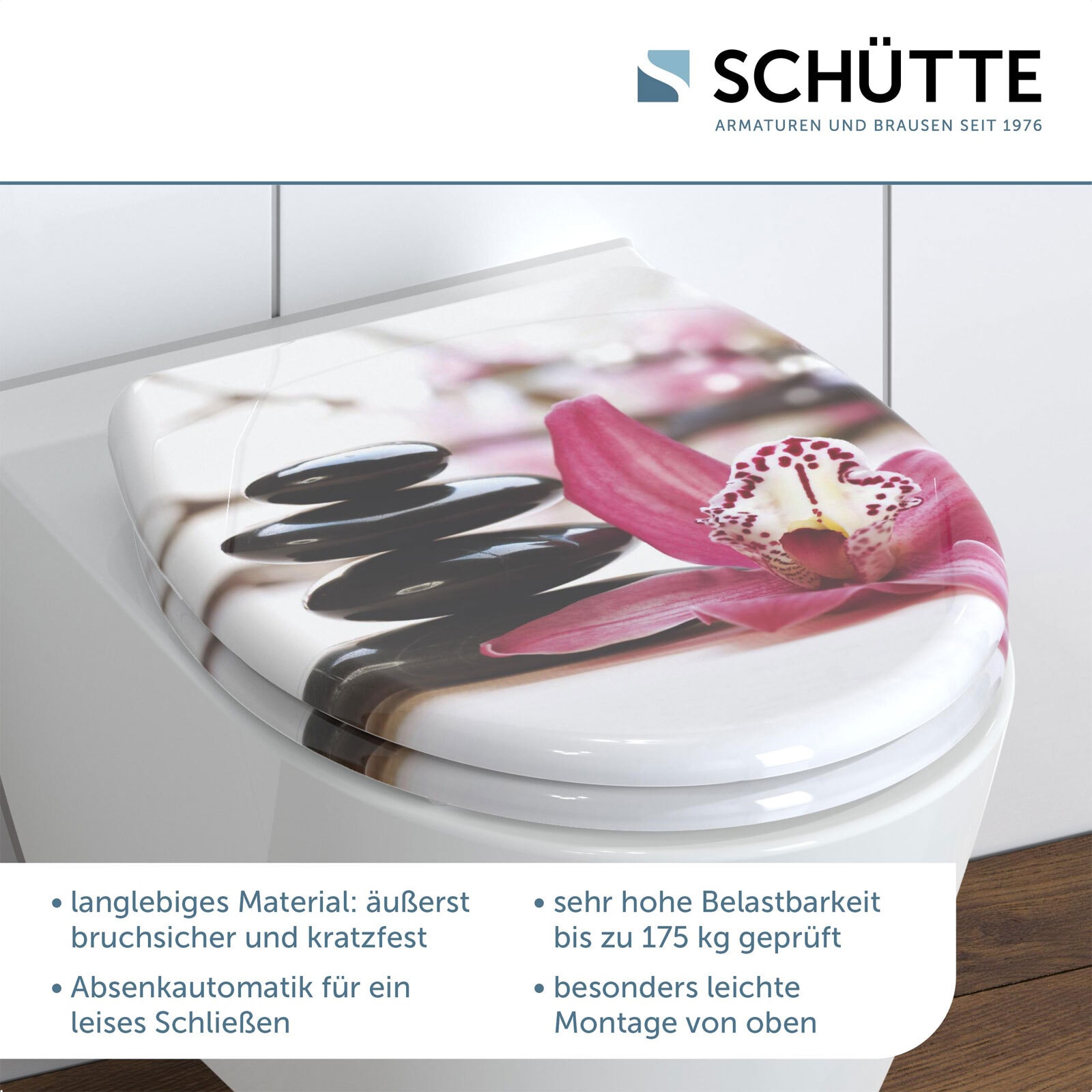 SCHÜTTE Duroplast WC-Sitz Wellyness