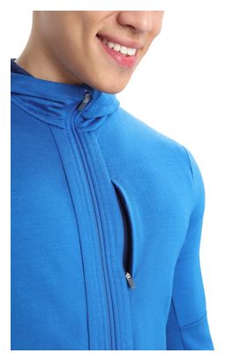 Veste à Capuche Icebreaker Merinos Quantum III Bleu
