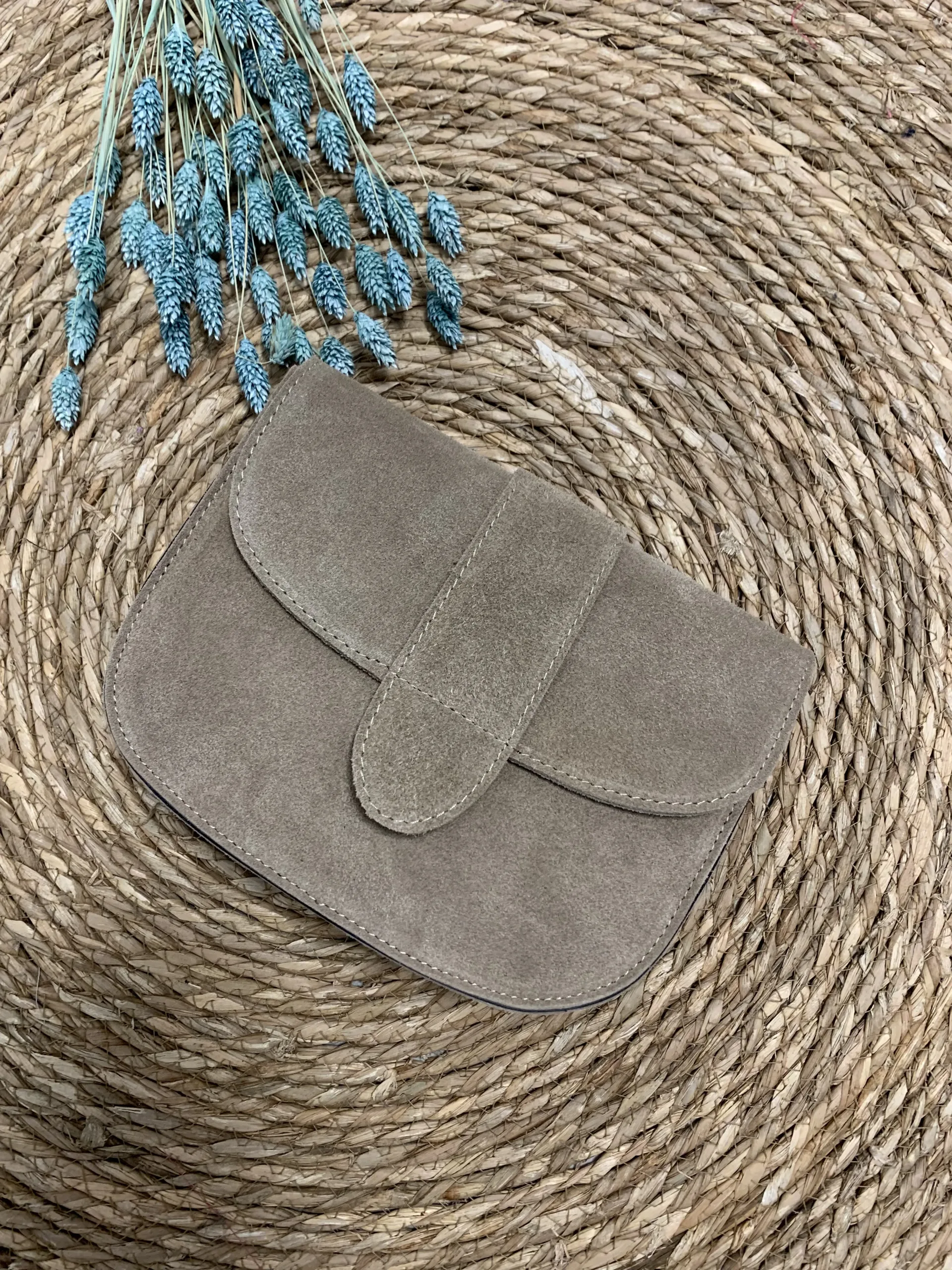 Maan Bag - Suede Zand