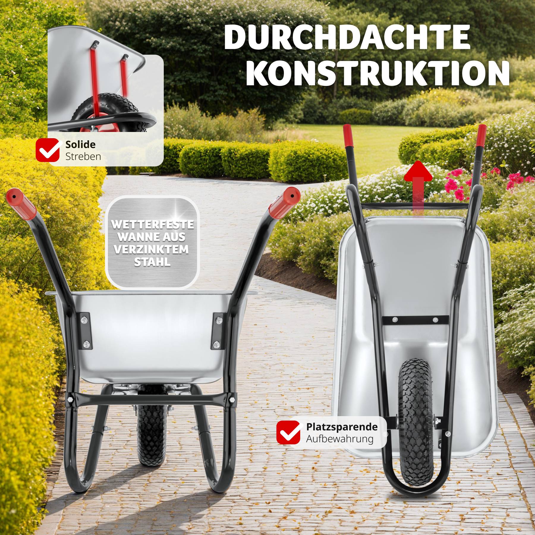 Schubkarre Oskar