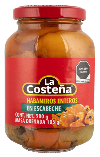 La Costena Habanero gelb ganz