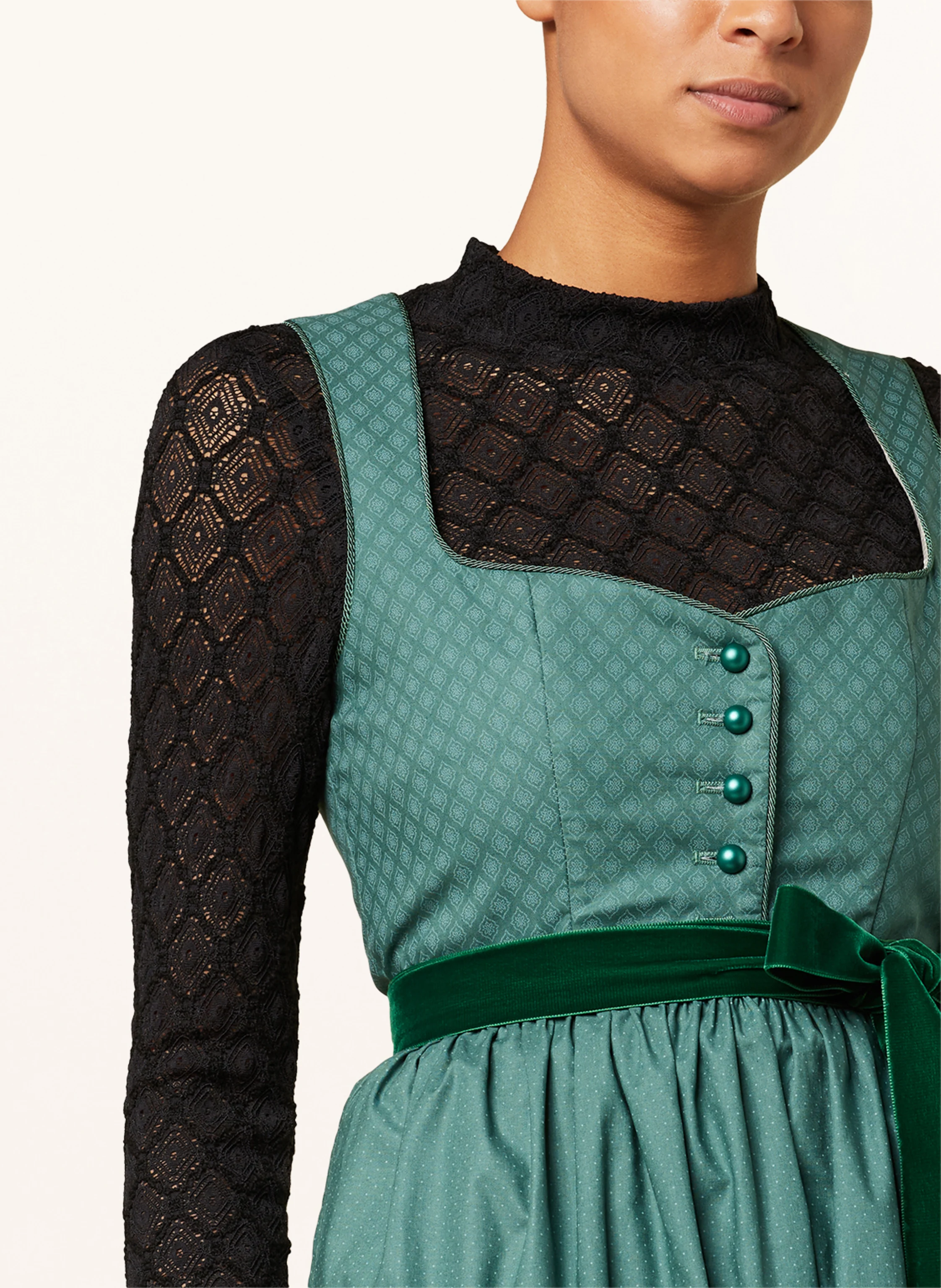 WALDORFF Dirndlbluse aus Spitze